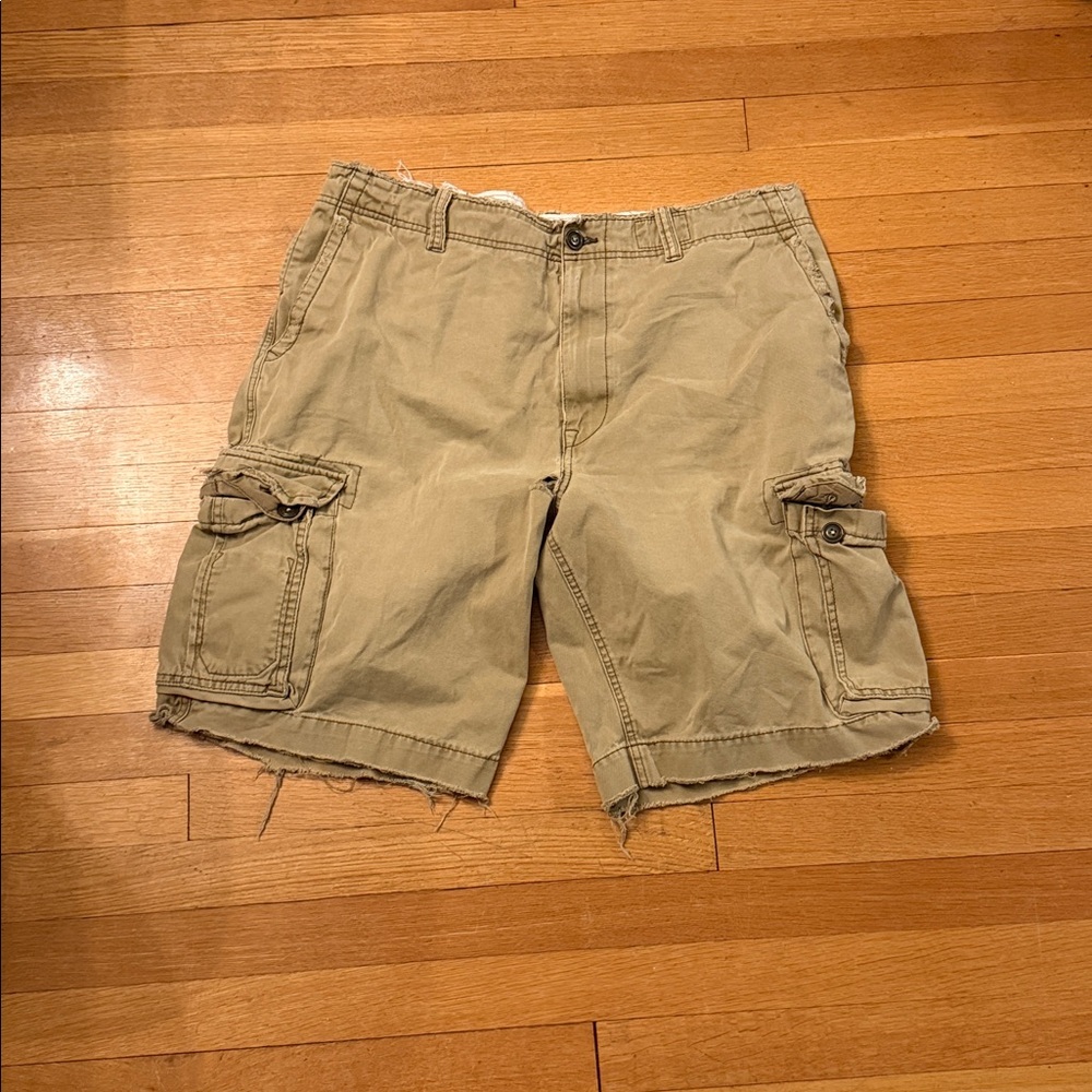 American Eagle Outfitters Tan Cargo Shorts